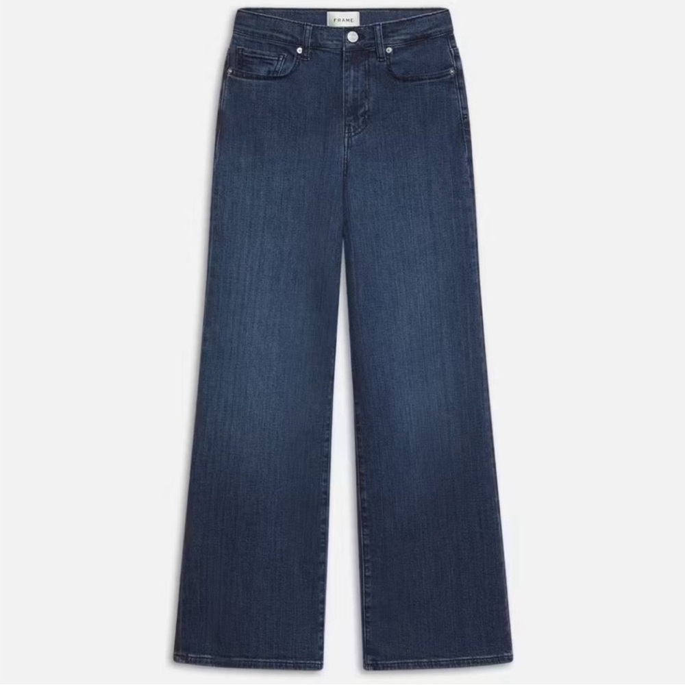 Frame Denim Le Slim Palazzo - Thunderstorm